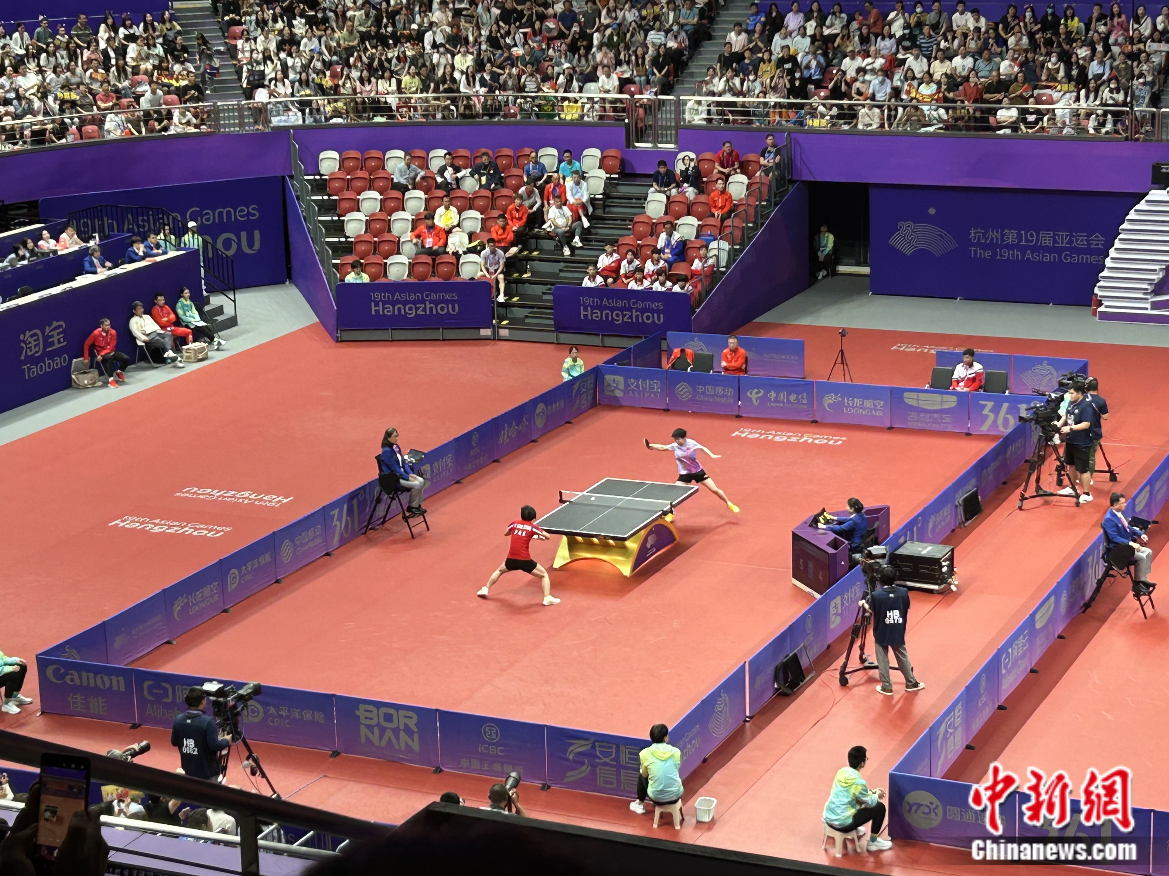 孙颖莎力克朝鲜选手晋级女单四强