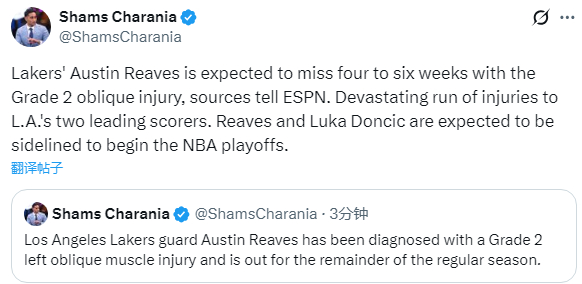 湖人双核伤退季后赛开局难撑 詹姆斯单核带队迎