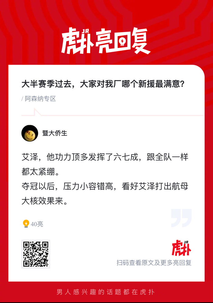 阿森纳球迷热议新援表现 阿克、萨利巴成焦点