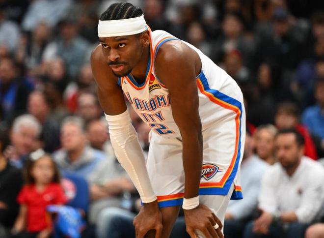 雷霆队123-103大胜76人，亚历山大创历史纪录