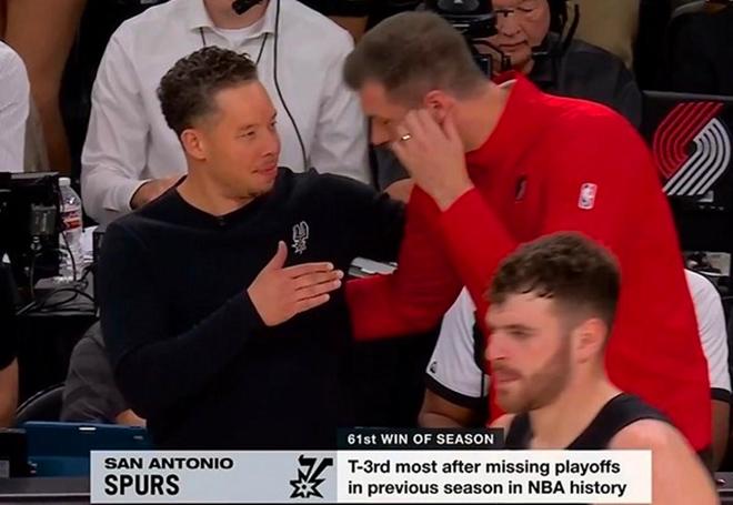 马刺61胜锁定西部第二文班伤缺14号秀爆发亮出争